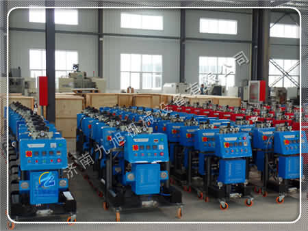 引进聚氨酯高压发泡机的生产厂所必须具备的条件